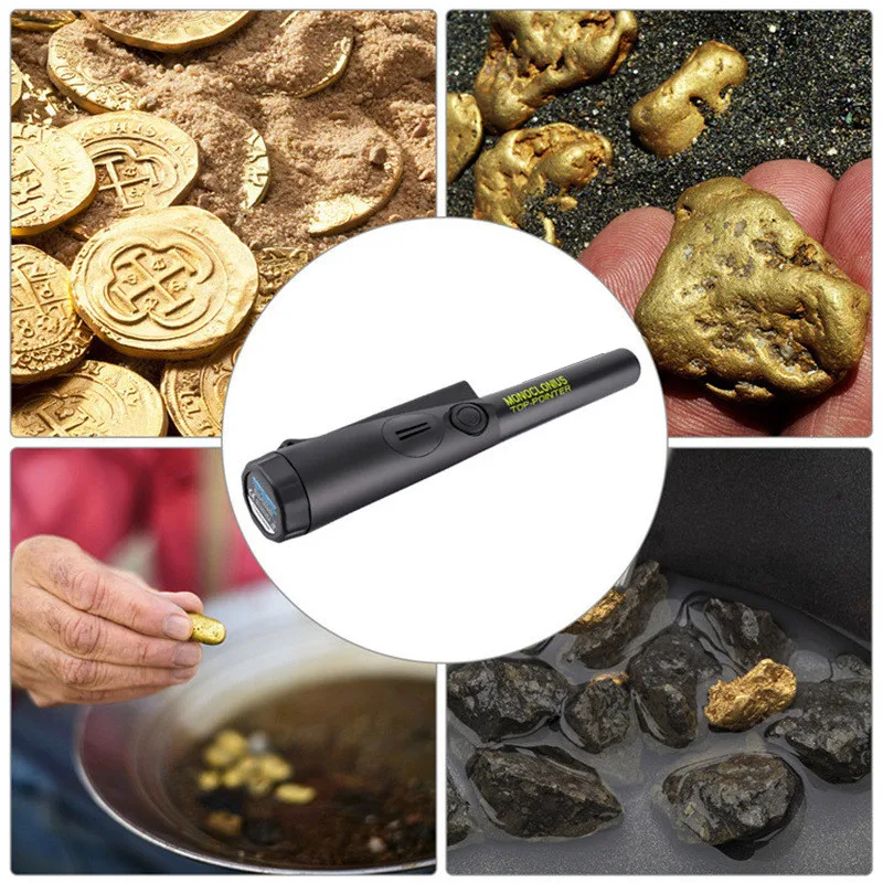 100% Metal Detector Impermeabile Metal Detector Subacqueo Strumento Esterno Sotterraneo Gold Ring Finder Treasure Hunter Digger Kit