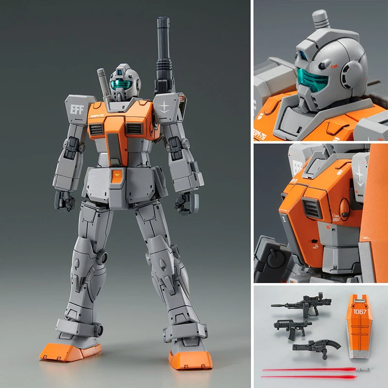 Bandai HG RGM-79 GM (Moroccan Front Type) GUNDAM Action Figure