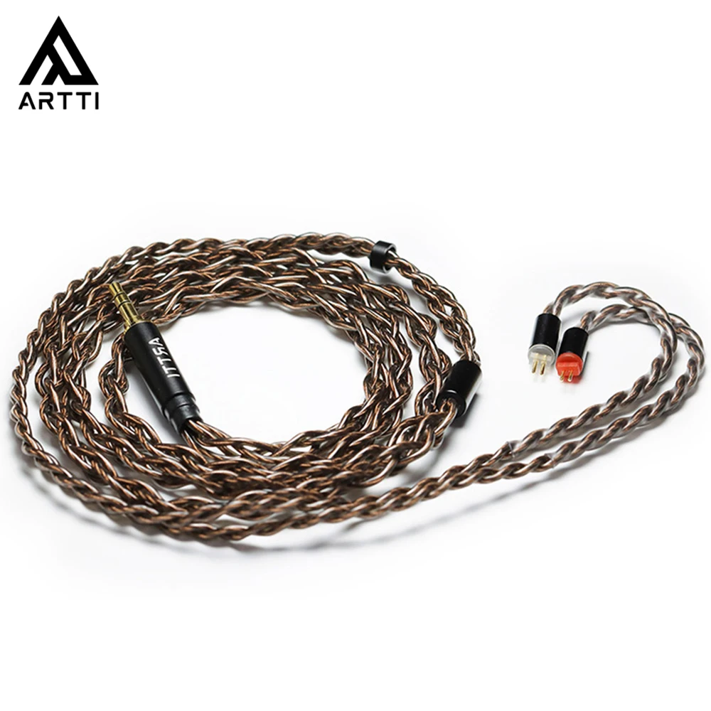 

KBEAR Chord 6N Headphone Cable DIY Wire Graphene+4N OFC Silver-plated Mixedly Braided Upgrade With MMCX/2Pin Connector