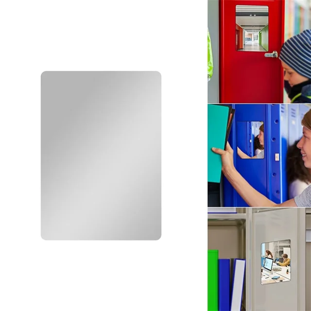 Magnetic Rectangle Locker Mirror 1