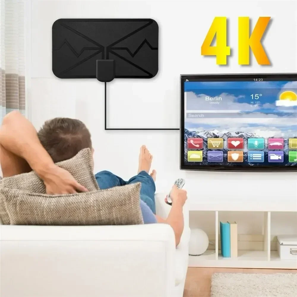 TV Antenna 3600 Miles Upgraded HDTV Indoor Digital Amplified