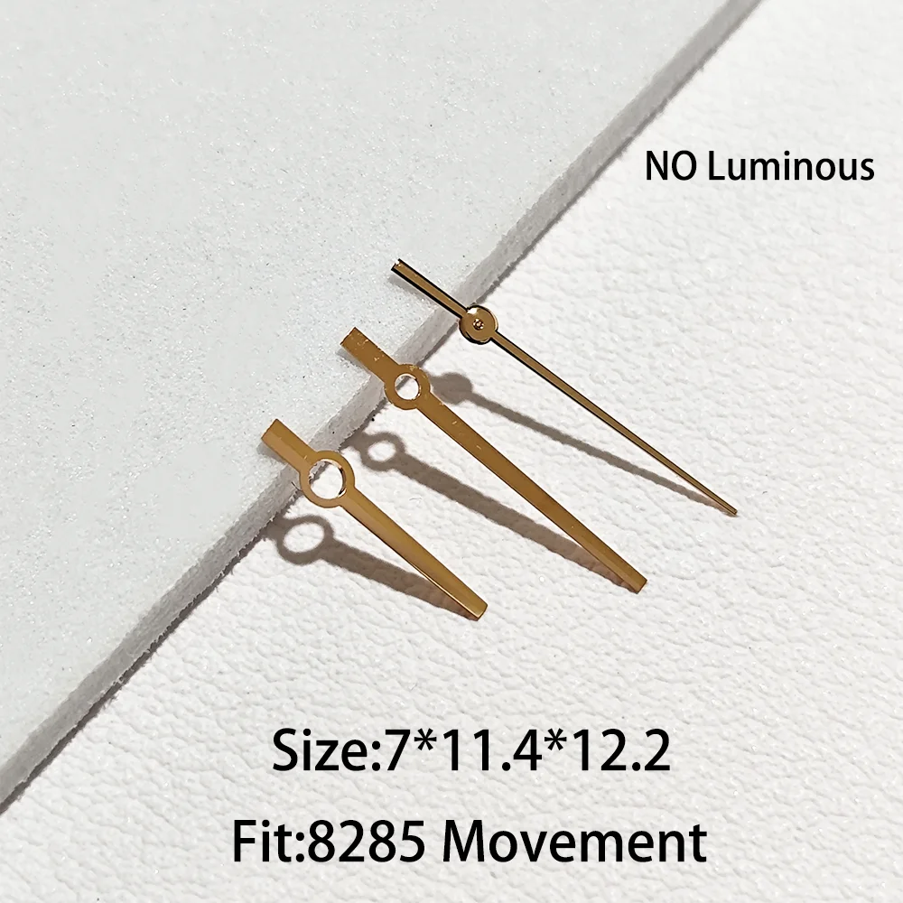 Enhanced Luminous Blue-Green C3 Watch Hands