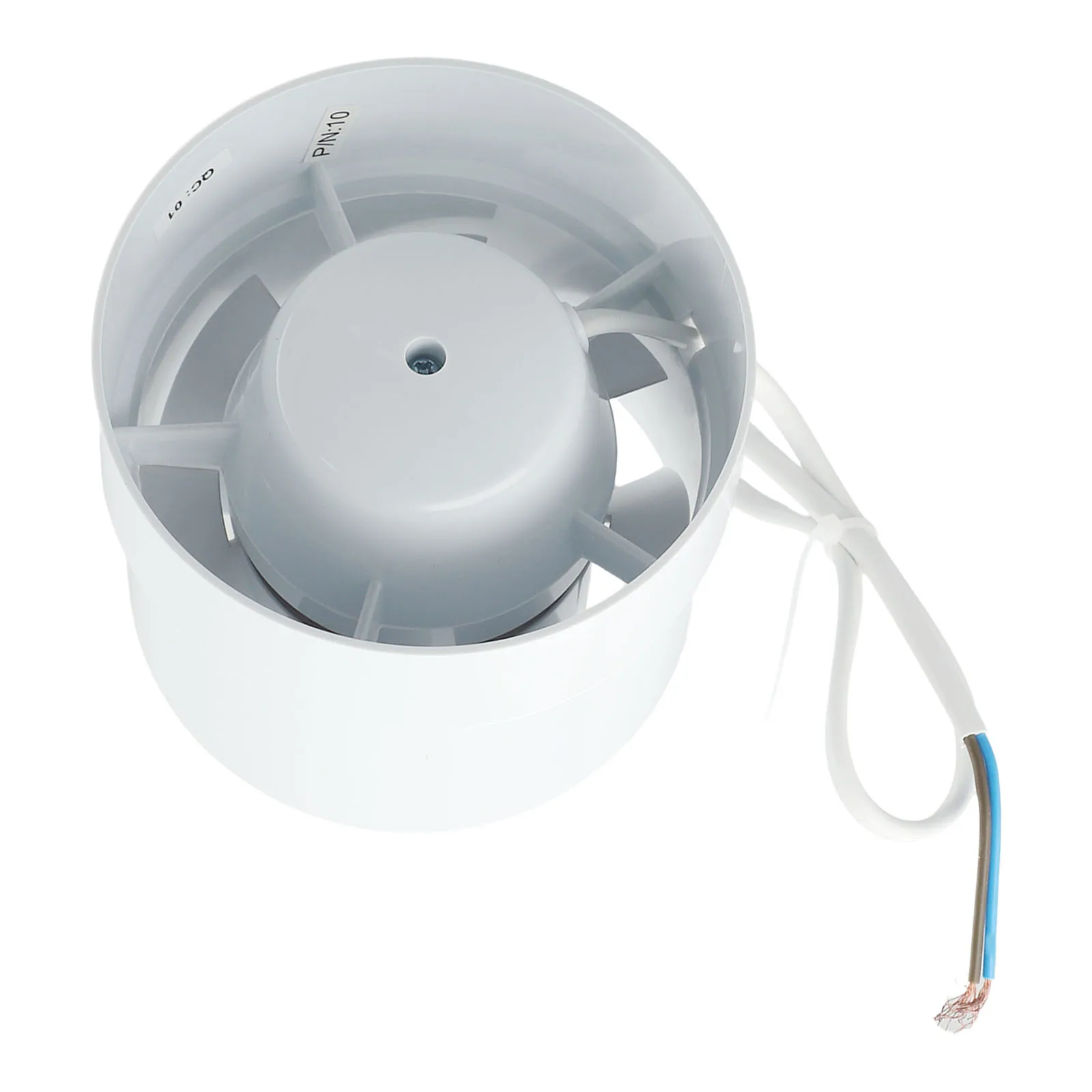 

4\" 5\" 6\" 100 125 150 Mm In-Line Extractor Fan Air Blower Fan Bathroom Extractor Kitchen Toilet Wall Air Clean Ventilator