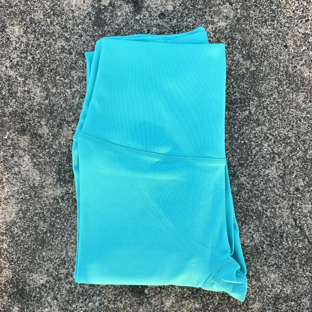 Solid Color Back Waist Pocket High Waist Yoga Legging Women Sport Cropped Pants Butter Athletic Gym Comprehensive Training Jog 5