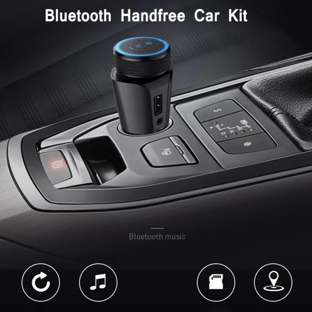

FM Modulator Car MP3 Player Handsfree Wireless Bluetooth Kit Fm Transmitter Led Car Mp3 Player USB Charger Car Accessories