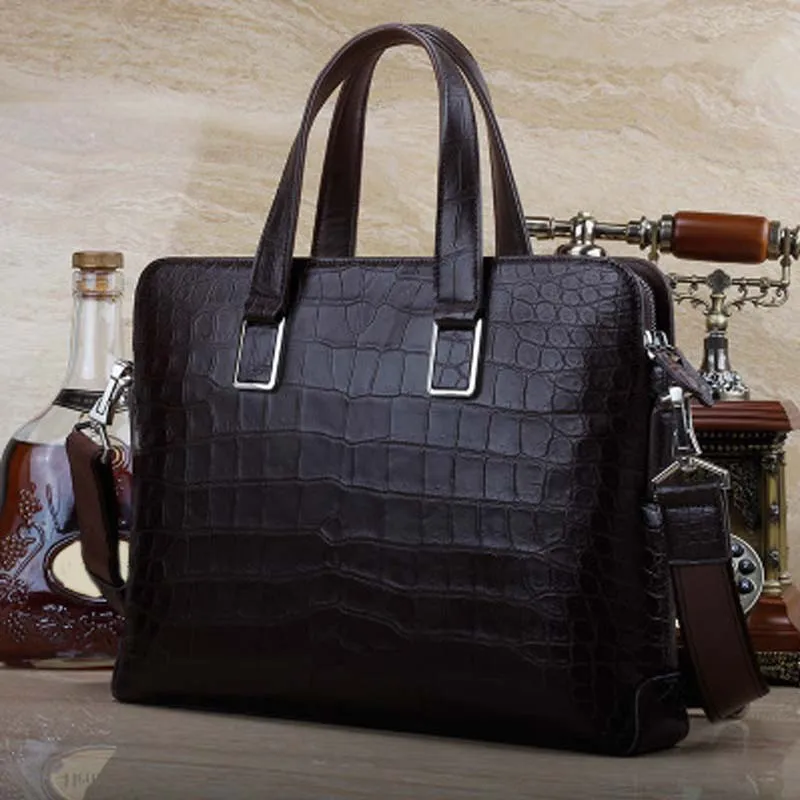 Мужской портфель из натуральной