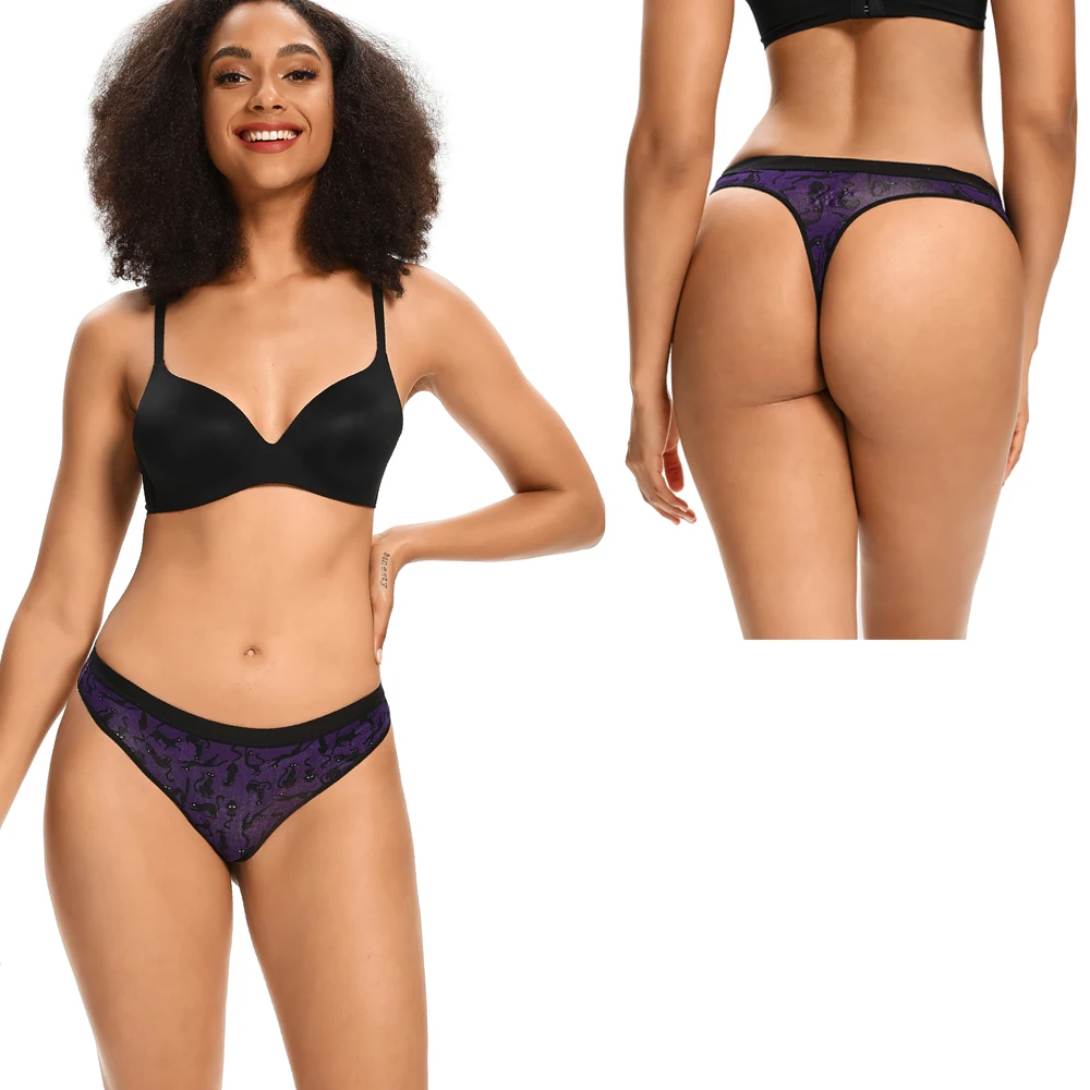 Women Lingerie 10pcs Set Sexy Thong Panties Soft Briefs High Waist Bikini Modal