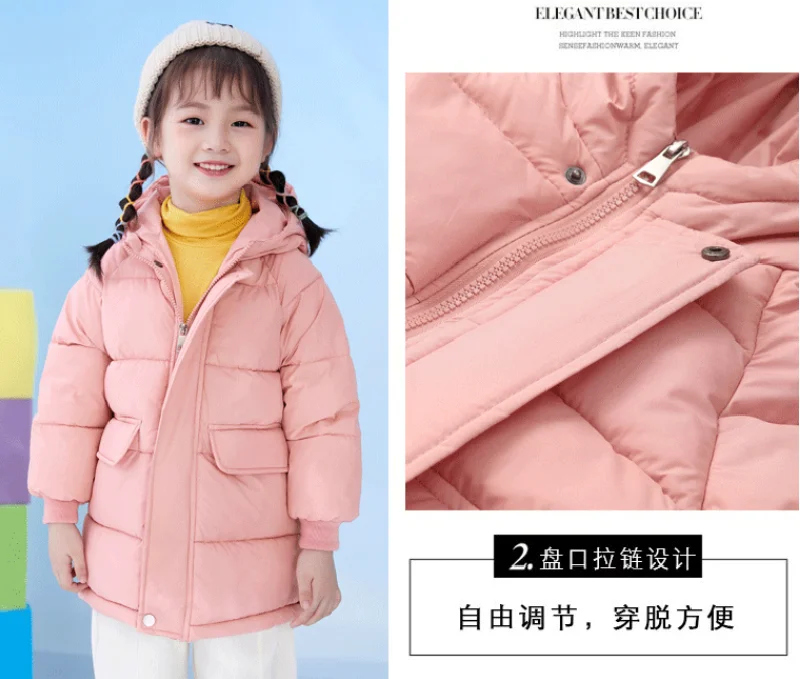 Down Outerwear Autumn Winter Clothes Kids 3-10Y - Uniqwear