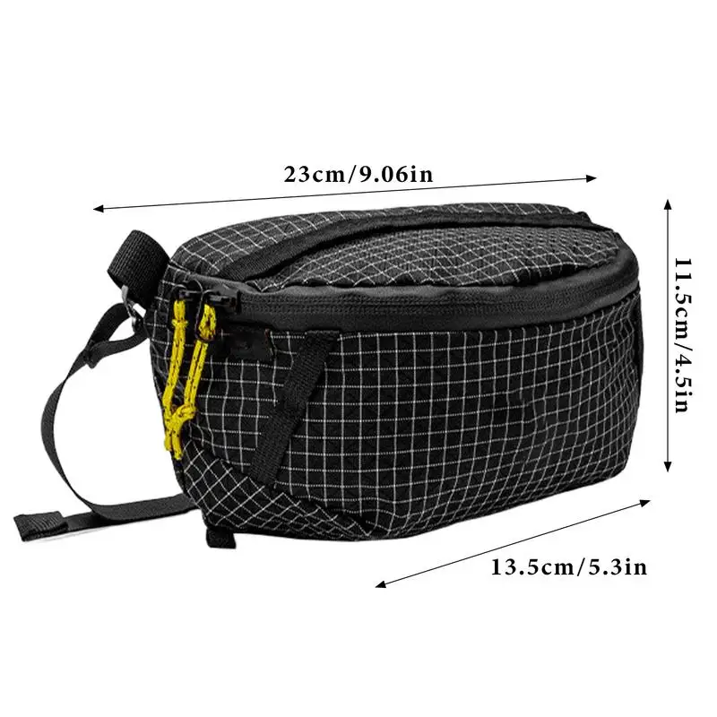 Outdoor sports waist bag with Strap Adjustable Fashion Bum Bag Travel Purse Bag for Phone Pouch large capacity lightweight bag 6