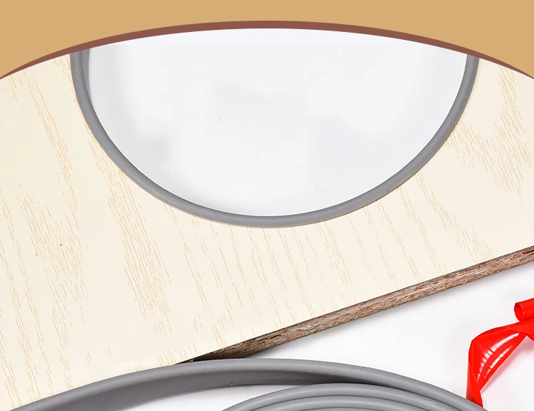 5 Couvre Chant En Flexible En Fore De U Autocollante Chant Bande