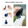 K&F Concept 52mm 1/4 Black Pro Mist Phone Filter Clip on Diffusion Antireflective Coating Filter iPhone Mobile Smart Phone 6