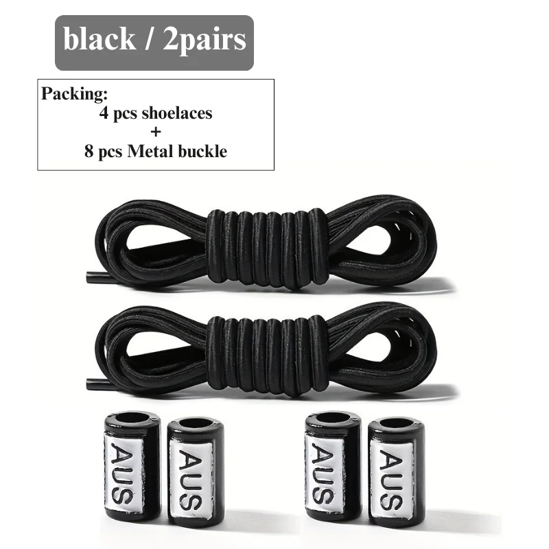 Comfortable Elastic No-Tie Shoelaces for Effortless Wear