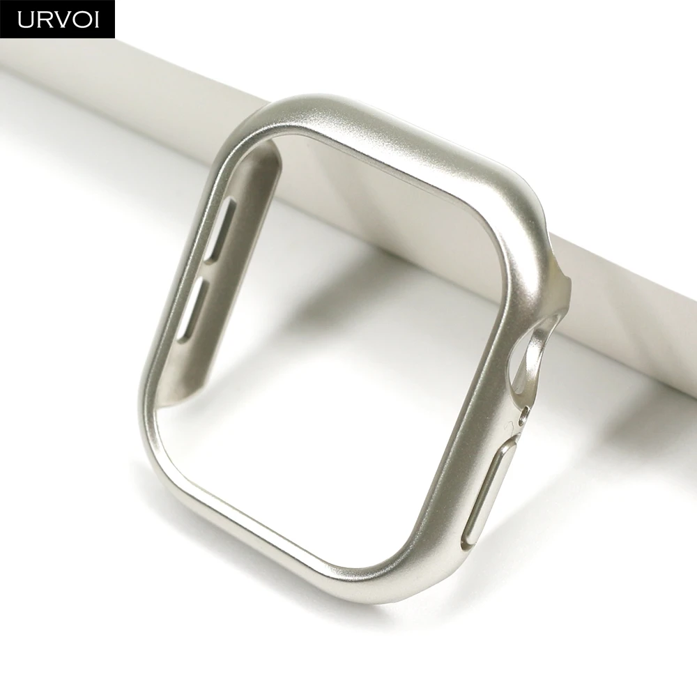 Premium Ultra-Thin Candy PC Case for Smartwatch - Sleek Protective Bumper Frame Accessory