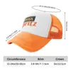 Aperols Spritz Trucker Hat Sport Drinking Alcohol Dad Hat Trucker Hat Sun Hats Adjustable Polyester Mesh Baseball Caps Spring 6