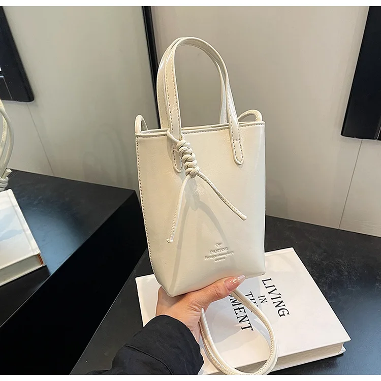 Mini Crossbody Bag - PU Leather Luxury Shoulder Handbag for Women 2024