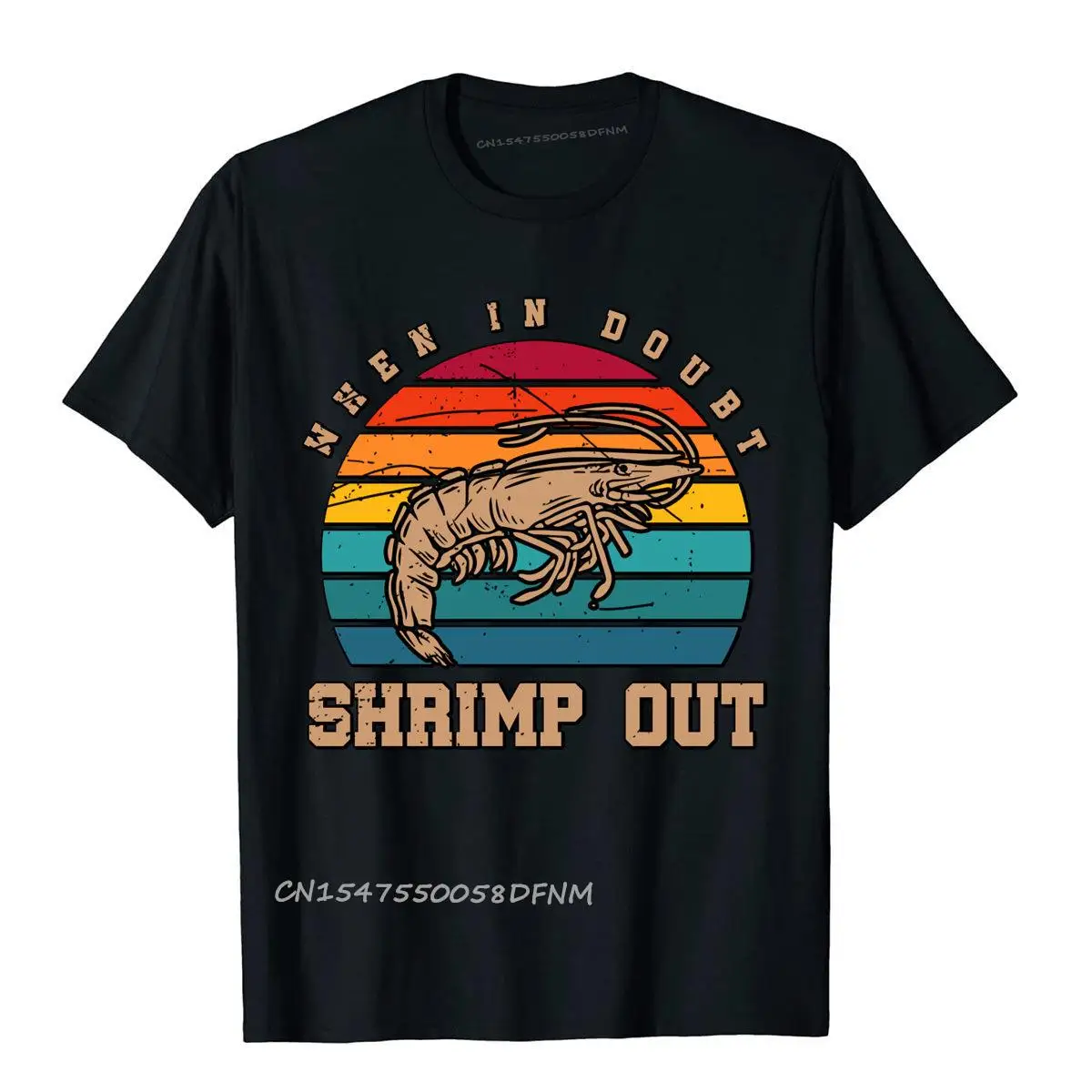

When In Doubt Shrimp Men High Quality Harajuku T Shirt Premium Cotton T Shirt Manga Japanese Anime