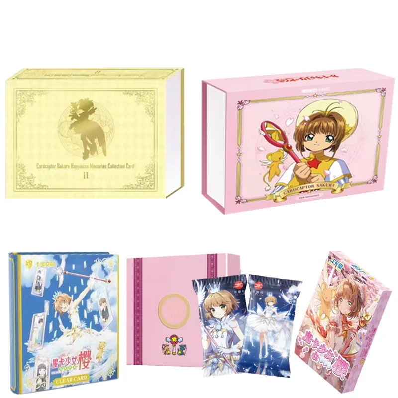 

2023 Anime Captor Sakura Cards Booster Box Anime Character Collection Anniversary Card Suit Cosplay Cardcaptor Sakura Game Toy