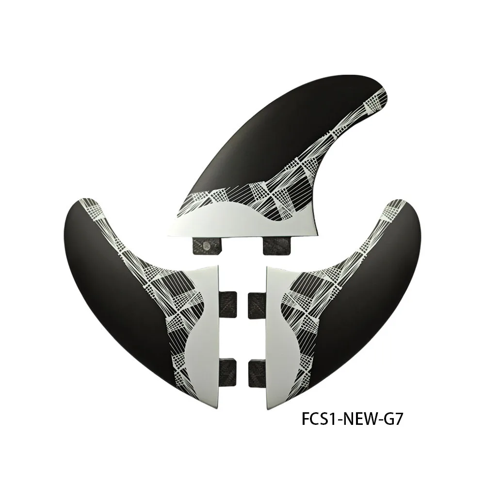Surf Fins FCS1 G7/L Board Triple Surfboard Fins Honeycomb Fiberglass