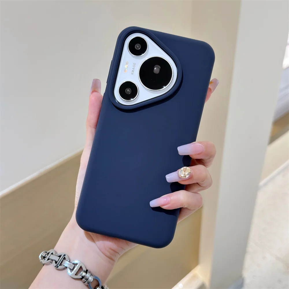 Enhanced Liquid Silicone Shockproof Phone Case - Soft Candy Skin Cover