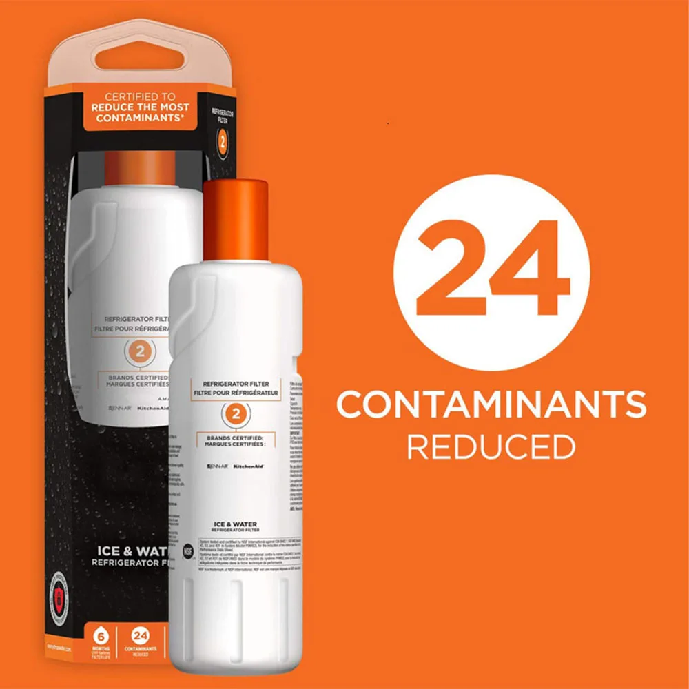 3PCS Refrigerator Water Filter for EDR2RXD1