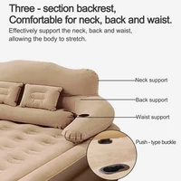 Новый надувной матрас для 2 человек, складной матрас для кемпинга, дома, воздушная подушка, 48 см, высокая кровать, ленивый уклад, мягкий, приятный для кожи — изображение 4