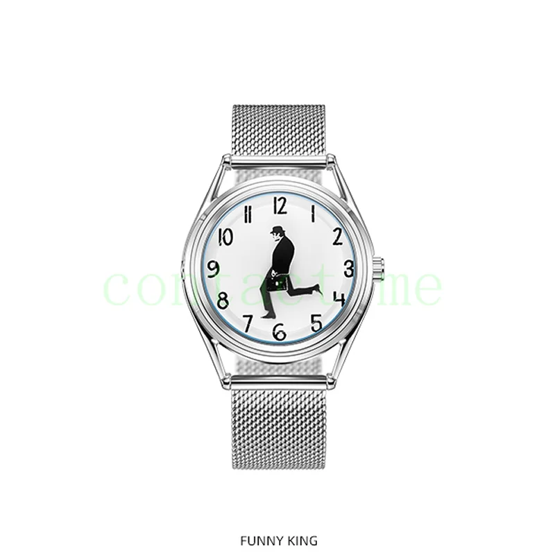 

jokercat personality creative watch, ins style design quartz trend concept electronic watch, unisex fashion watch