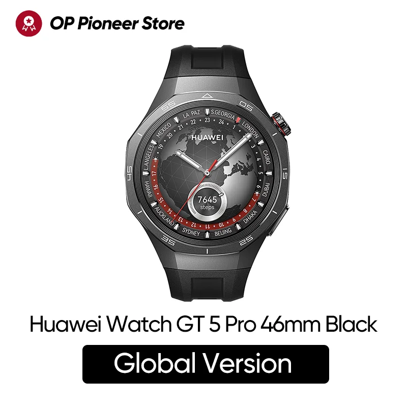 HUAWEI Watch GT 5 Pro 46mm Smartwatch Ceramic and Titanium Watch