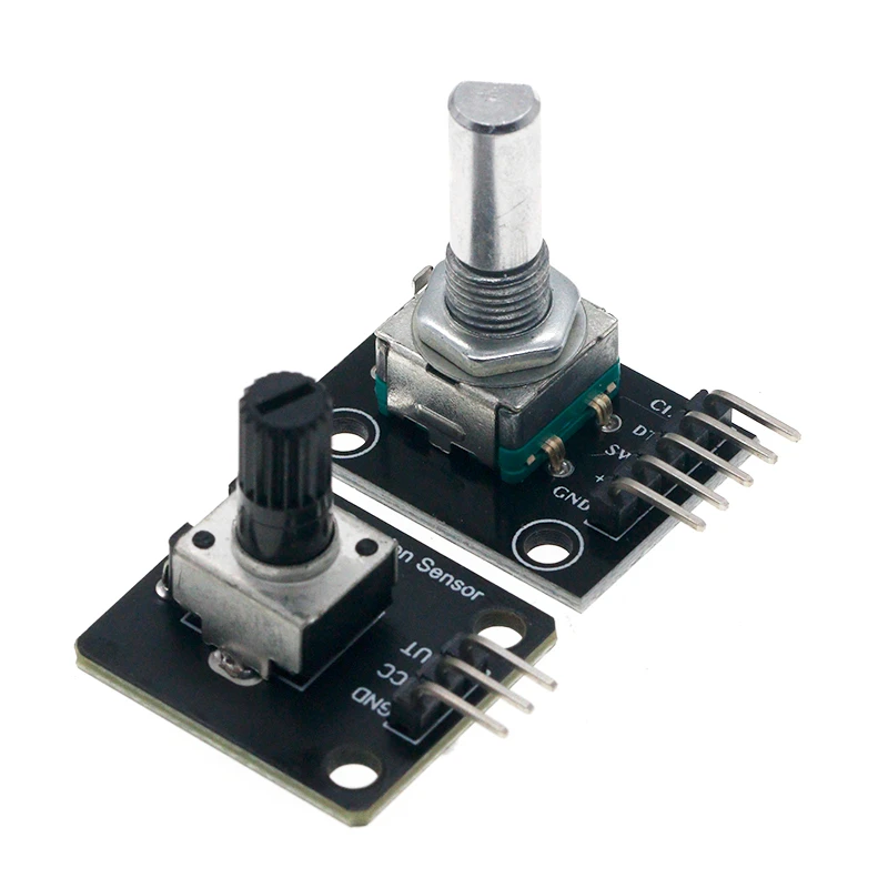 5 Modules Encodeur Rotatif KY-040 - 360 Degrés Avec Bouton - Pour Arduino Et DIY Électronique