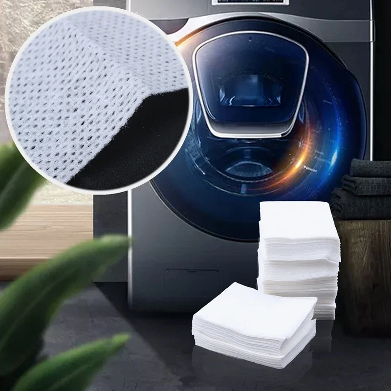 Color Absorption Sheet Color Catcher Sheet Washing Machine Proof Anti Dyed Cloth Laundry Grabber Cloth Cleaning Supplies