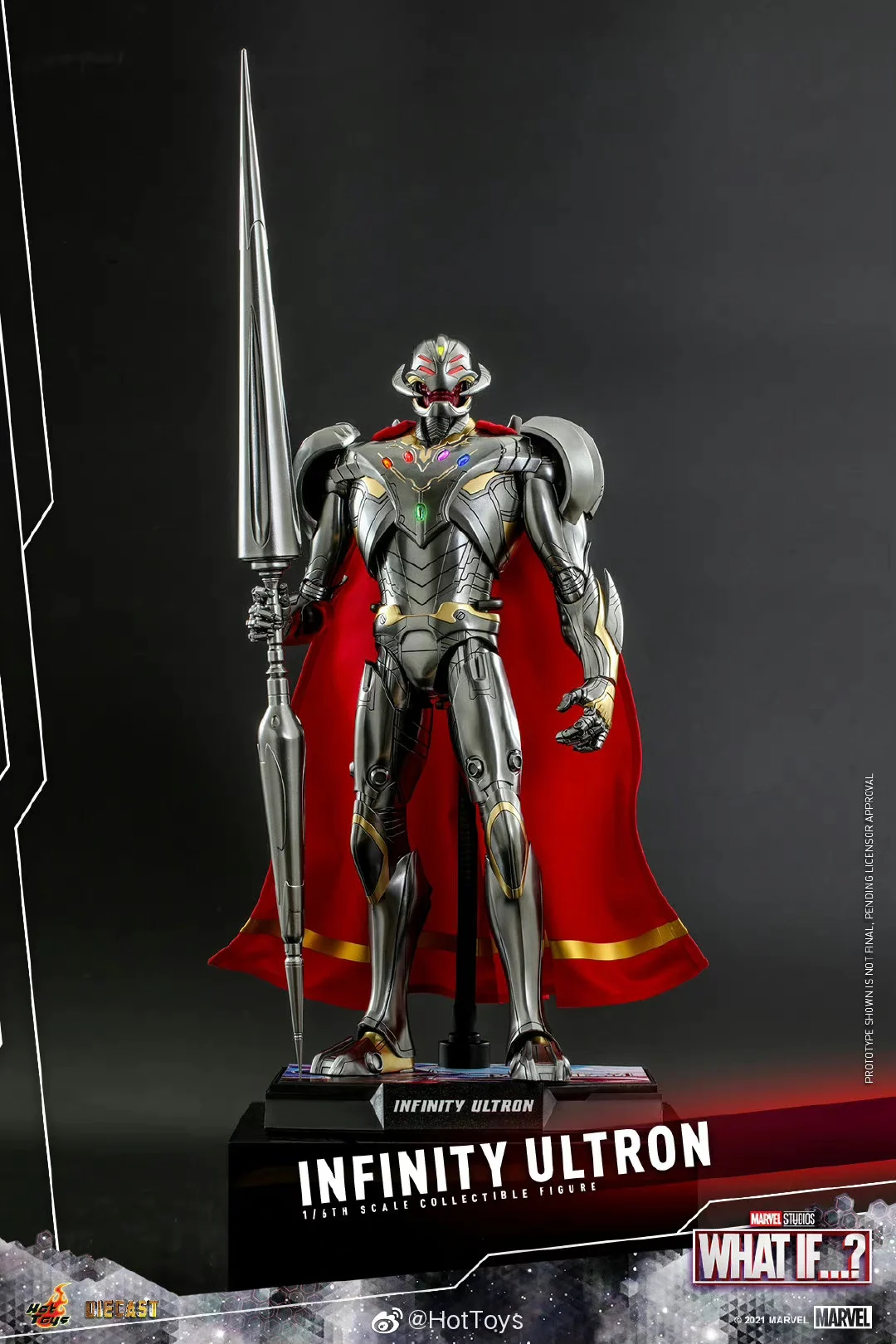 ホットトイズ TMS063 インフィニティ・ウルトロン 1/6フィギュア