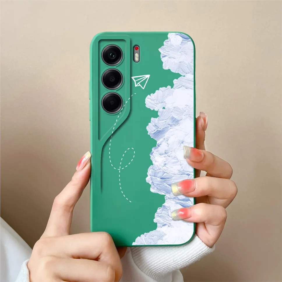 Funny Cat Silicone Soft Camera Protective Phone Case Cover