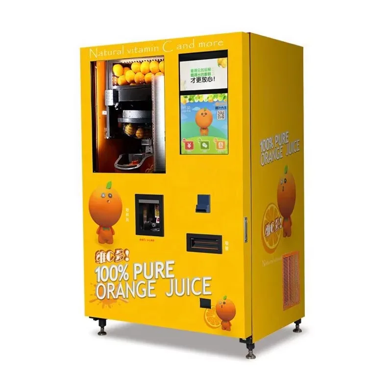 Commercial Orange Fresh Juice Machine Vending Machine for Sale-Efficient Beverage Dispensing Solution