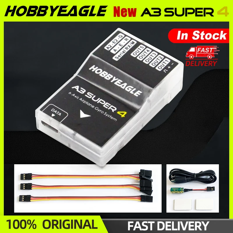 Stabilizzatore Volo Hobbyeagle A3 Pro V2 - 6 Assi, Per Aerei