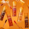 MLSMILE Duck Lip Plump Lip Oil Moisturizing Lip Gloss Mirror Water nature long-lasting Gloss Gloss Pearl Lip Glaze Set 3