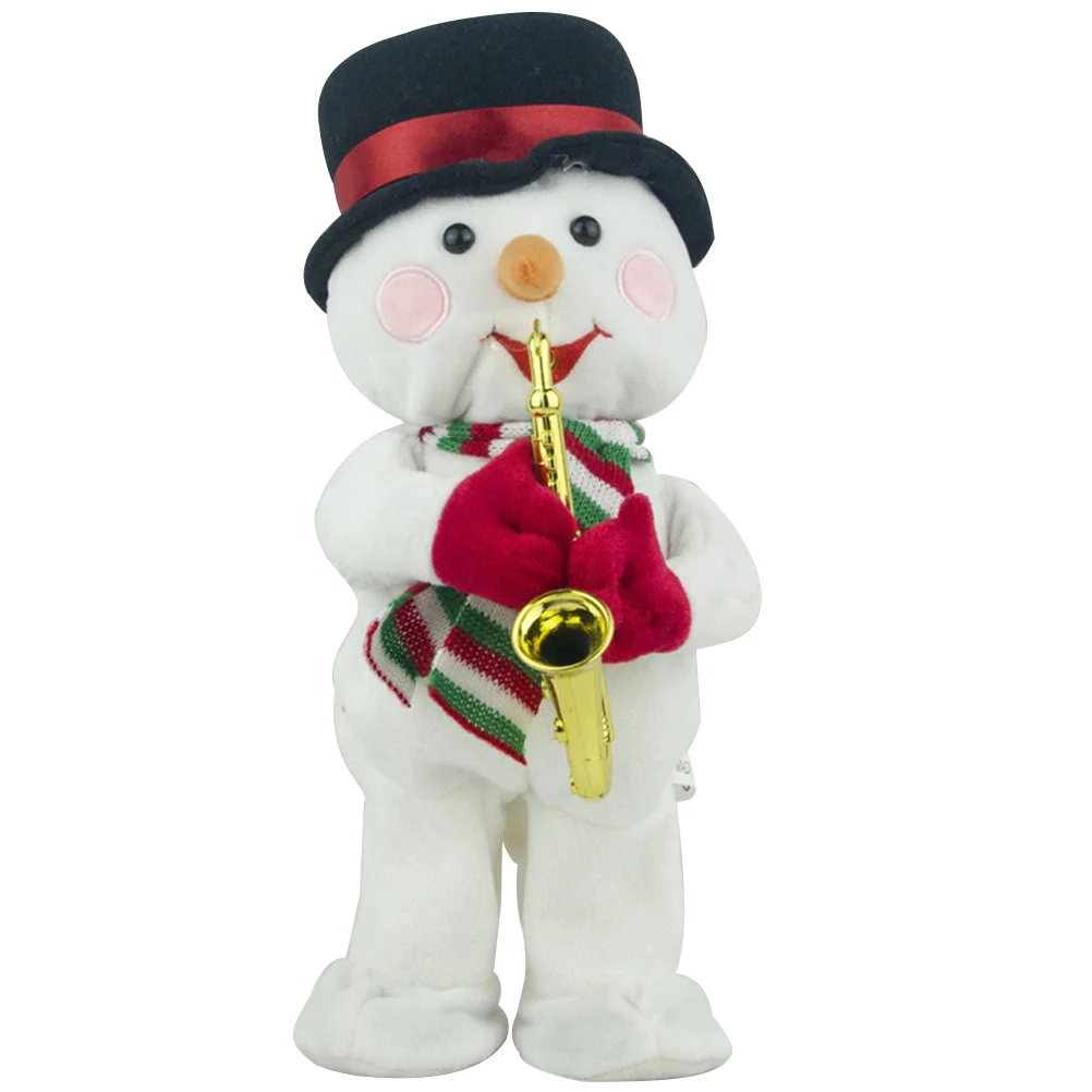 

Electric Snowman Kazuha Plush Xmas Music Toy Plastic Child Party Favors