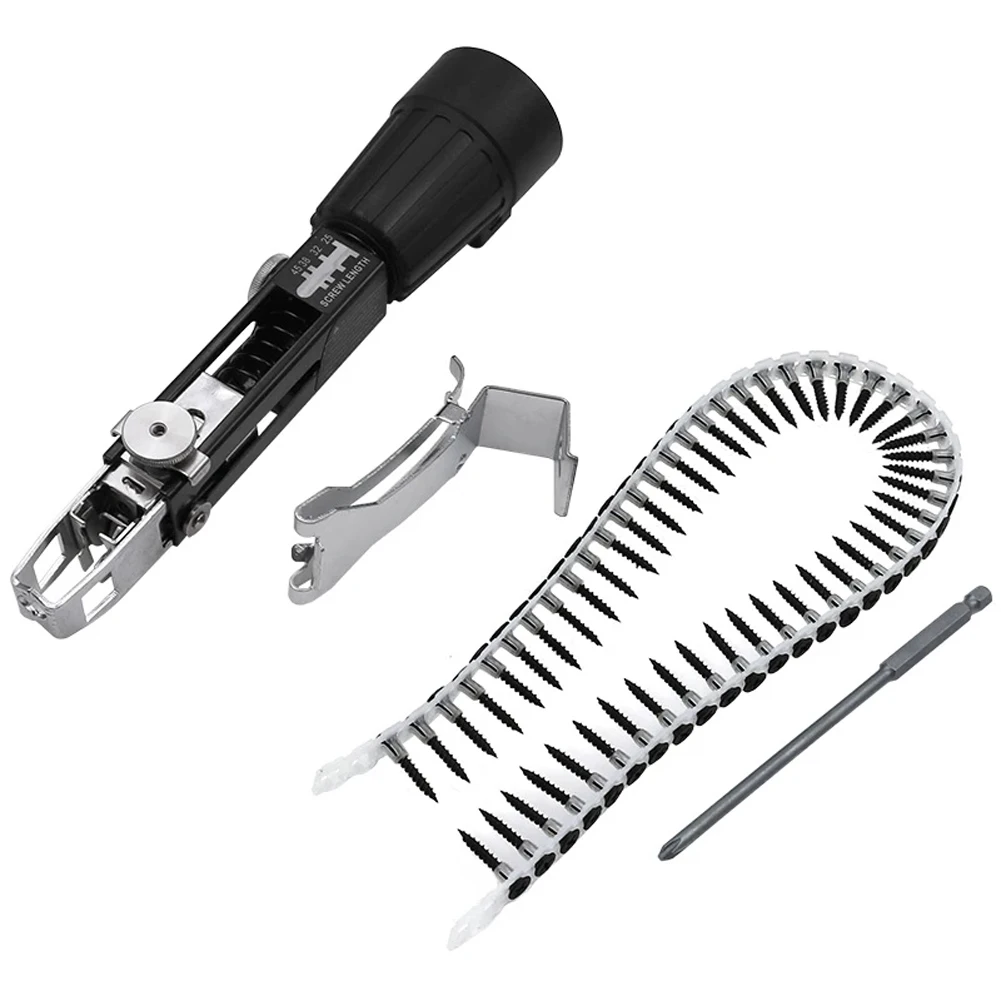 High Quality Parts Home Outdoor Chain Nail Set Electric Screw Driver (Approx. ) 145mm (Approx. ) 235mm Plastic 6