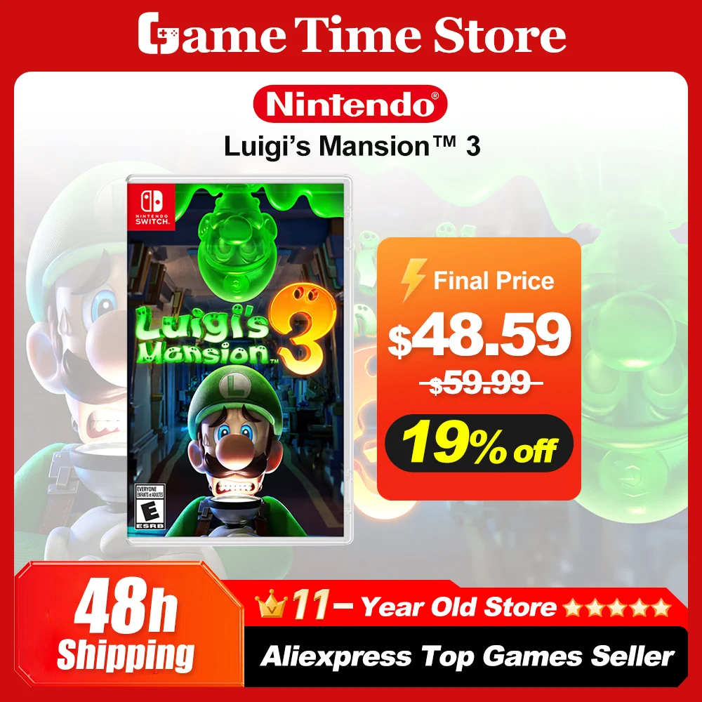 Luigi's Mansion Nintendo Switch Game Genre Action Platformer