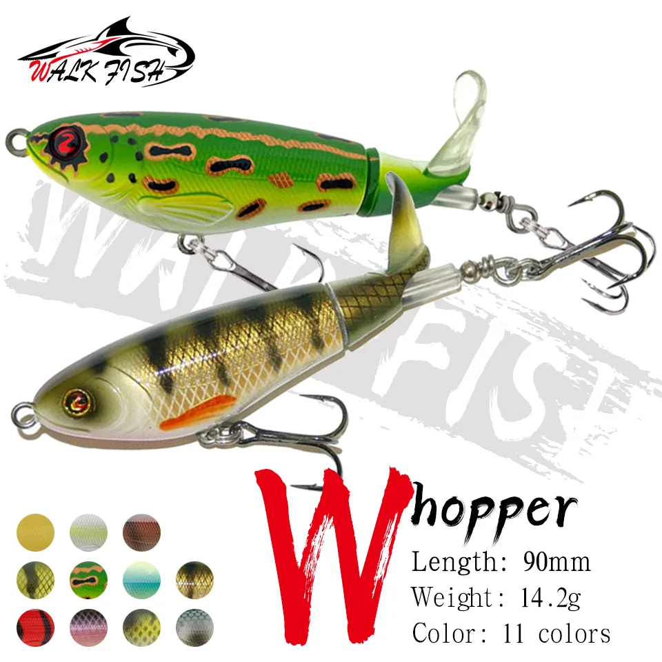 

WALK FISH 90 мм, 14,2 г, топвотер, приманка для ловли окуня, красной рыбы, рыболовный воблер, Воблер для ловли рыбы, искусственная рыба