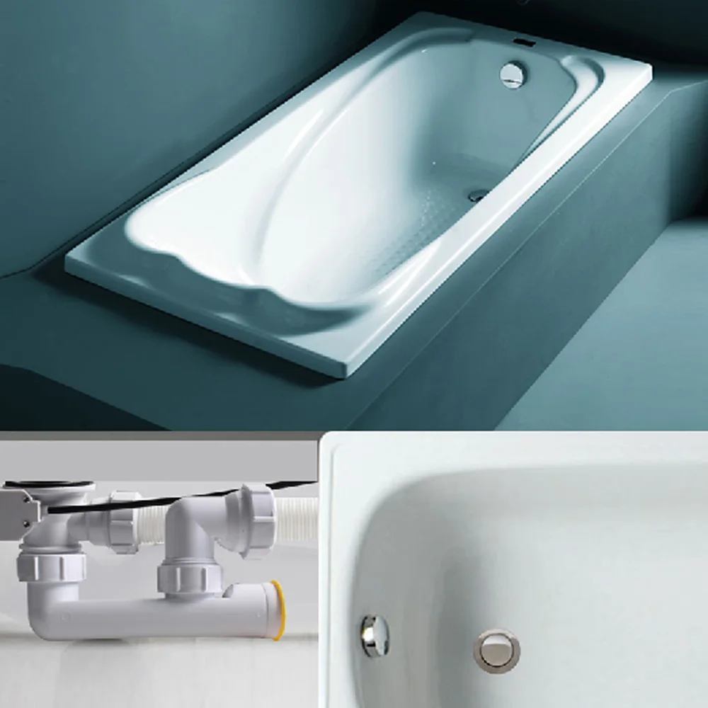 Talea Pop Up Bath Waste,Overflow Bath Filler,Complete Set Z5129C002