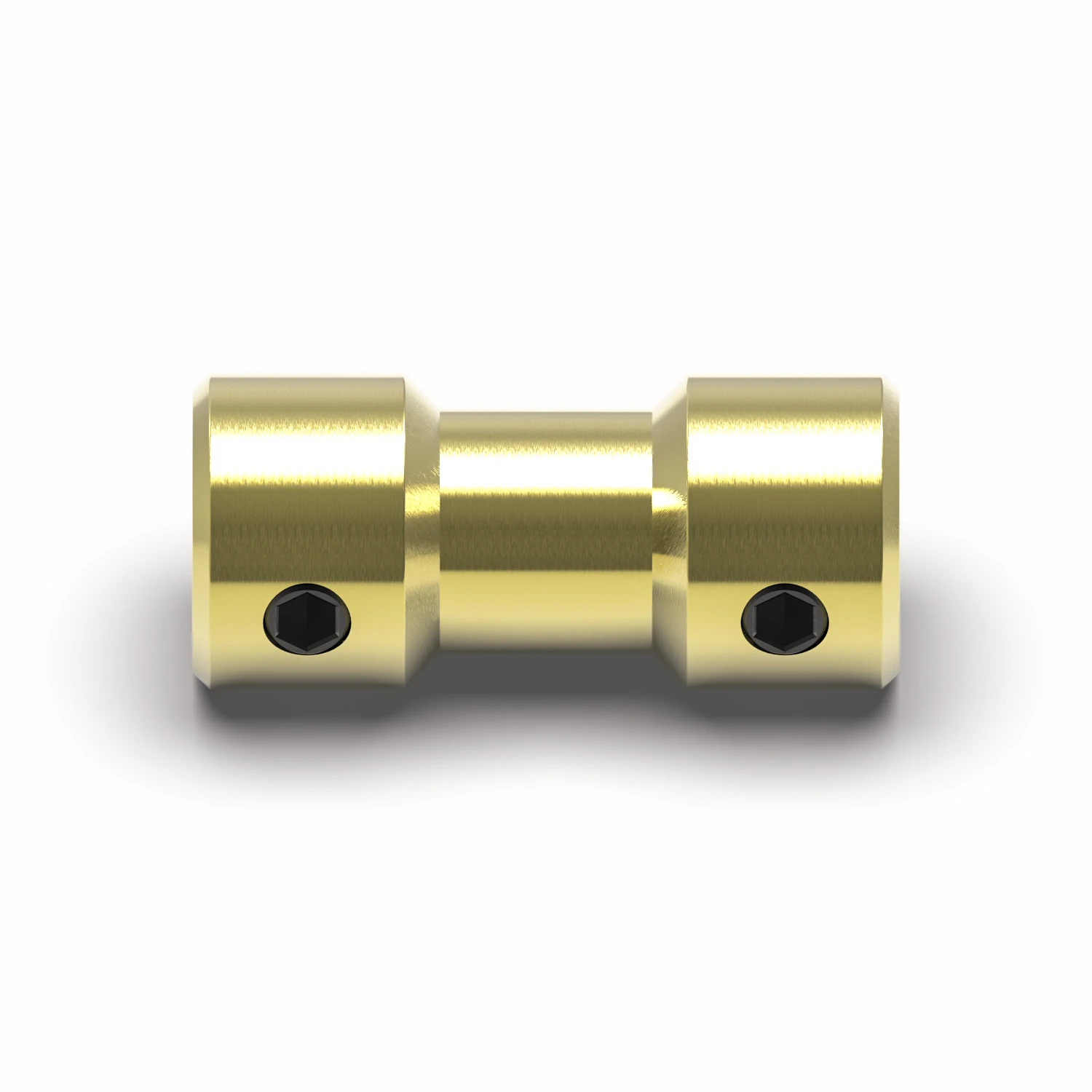 GKTOOLS D9L20 2mm/2.3mm/3mm/3.17mm/4mm/5mm/6mm Brass Flexible Motor Shaft Coupling Coupler Motor Transmission Connector