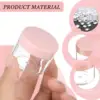 Wholesale Custom Empty Lip Scrub Box With Logo Lip Butter Acrylic 10/20ML Jars For Lip Balm,Makeup,Eye Shadow, Rhinestone 5