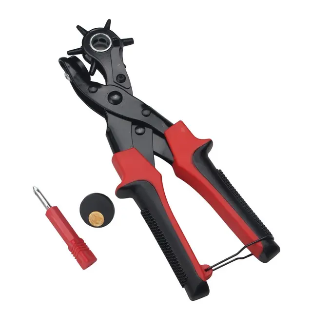 Multifunction Belt Punch Pliers Punch Hole Tool Manual Puncher For Belts  Saddle Watch Bands Strap Shoe Fabric Paper Leathercraft - AliExpress