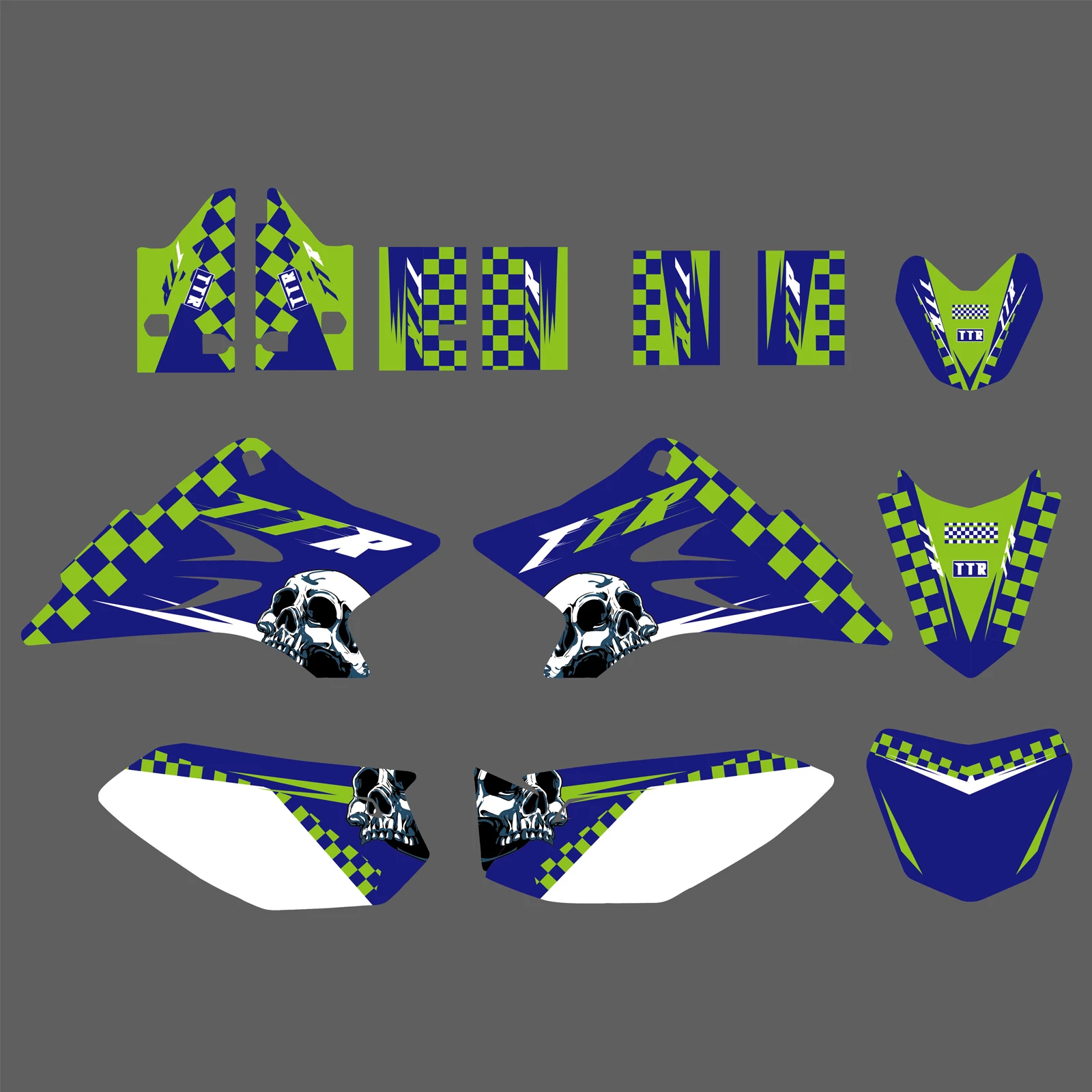 

NiceCNC For TTR50 TTR 50 2006 2007 2008 2009 2010 2011 2012 2013 Fairing Motorcycle Graphics Background Decals Sticker Customize