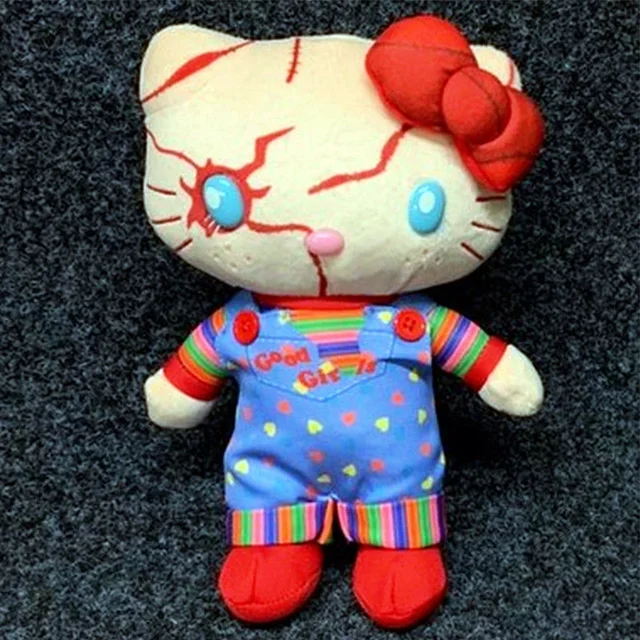 Sanrio Hello Kitty Chucky | Chucky Hello Kitty Plush | Chucky Stuffed  Animals - Anime - Aliexpress