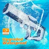 Electric Water Gun Toys Fully Automatic Continuous Firing Luminous Water Gun Interactive Water Splashing Children's Toy Guns 5