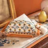 Tissue Paper Storage Box Retro Home Bedroom Multi-purpose Tassel Oriental Style Tissue Box for Living Room Car Bathroom 2