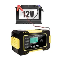 6a 12v Digital Car Battery Charger Fully Automatic Repair For Car Batery Charger 12v Baseus Fast Charging Car Charger - Image 5