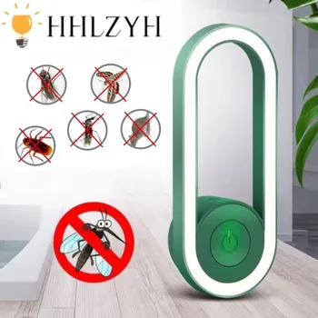 HHLZYH 휴대용 LED 야간 조명, 초음파 방충제, 전자 모기 퇴치, 쥐 거미 바퀴벌레 곤충 킬러