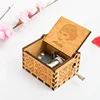 Mini Music Piano For Game of Thrones，Merry Christmas, Happy Birthday,Castle in the Sky，Wooden Manual Music Box For Game of Power 5