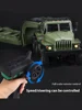 1: 16 Remote-Controlled Transport Vehicle Full Scale Military Ural Trailer Military Card Rc 6-Wheel Drive Remote-Controlled Toy 5